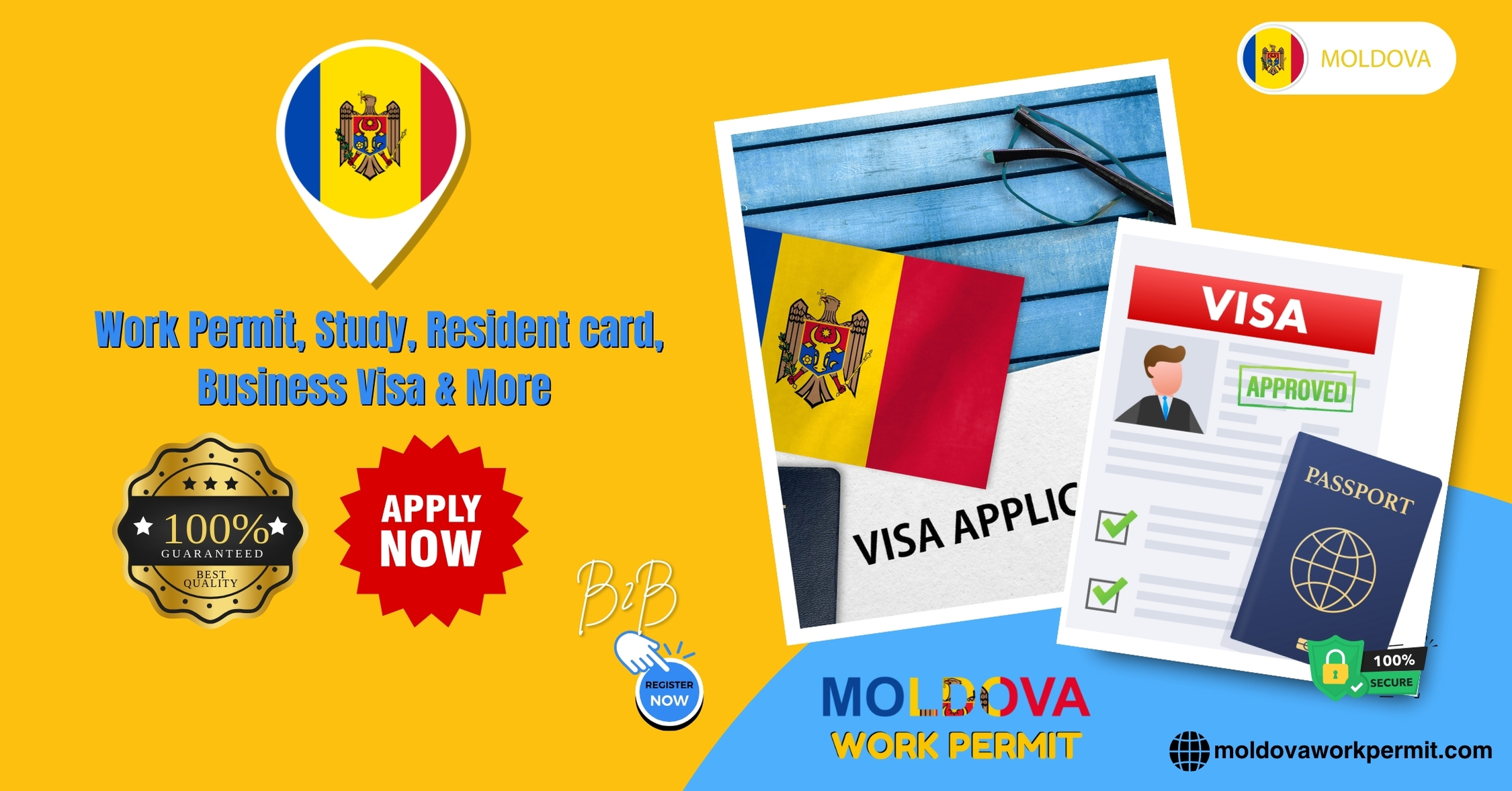 Your Guide to Moldova Work Permit and Business Resident Visa Requirements for Afghan Citizens